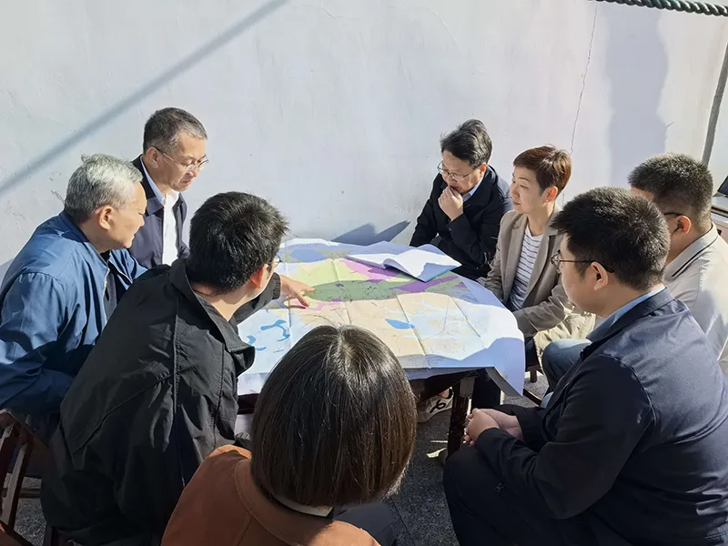 省地调中心领导到金寨县鲜花岭项目检查指导工作